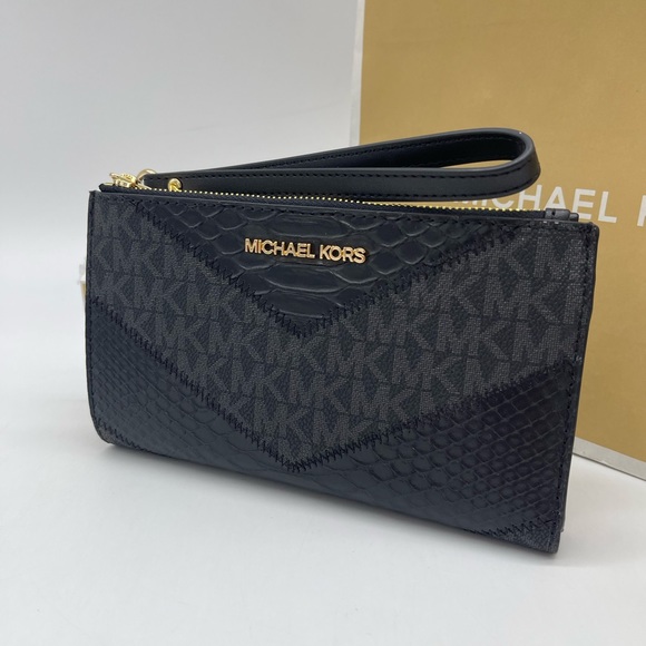 Michael Kors Large Double Zip Wallet Wristlet - Picture 6 of 7